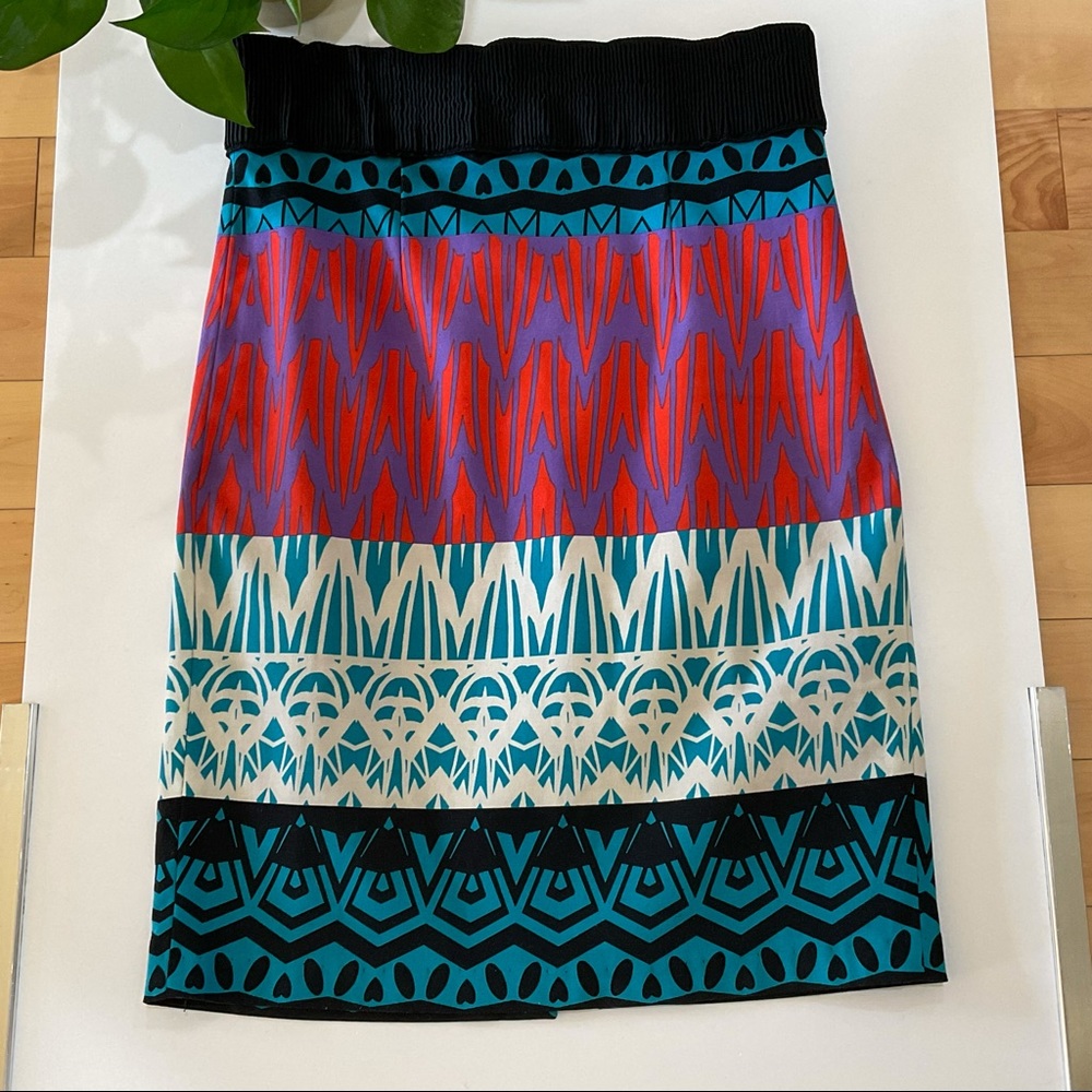 Plenty By Tracy Reese Tribal Pencil Skirt 4